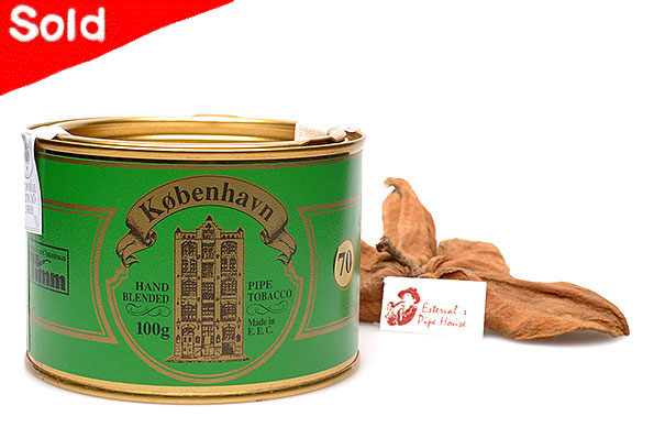 Pfeifen Timm Kobenhavn Green Label No. 70 Pfeifentabak 100g Dose